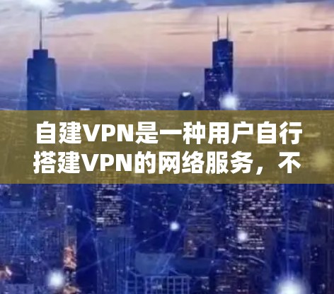 自建VPN是一种用户自行搭建VPN的网络服务，不同于第三方服务，通常需要用户投入一定的费用。以下是对自建VPN的详细分析