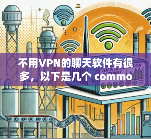 不用VPN的聊天软件有很多，以下是几个 commonly 用于无VPN聊天的推荐