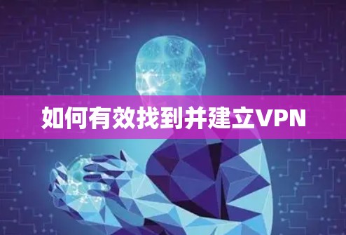 如何有效找到并建立VPN