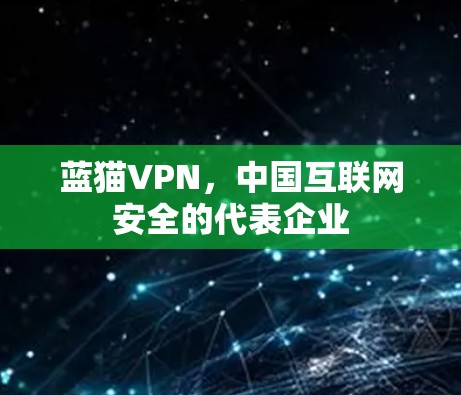 蓝猫VPN,中国互联网安全的代表企业 蓝猫VPN,中国互联网安全的代表企业