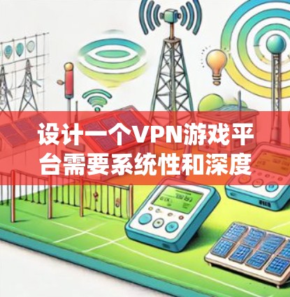 设计一个VPN游戏平台需要系统性和深度思考，以下是一个结构化的设计指南