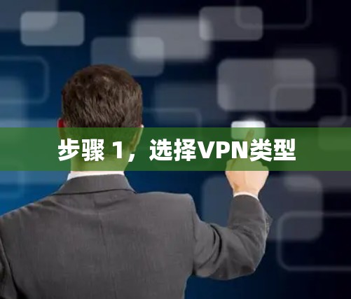 步骤 1，选择VPN类型