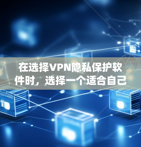 在选择VPN隐私保护软件时，选择一个适合自己的软件至关重要。以下是根据您的需求和分析，对四个主要软件（NetNest、Vidify、NetPulse和Pfit）进行的详细比较和建议