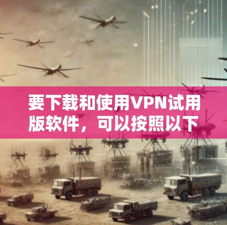 要下载和使用VPN试用版软件，可以按照以下步骤进行