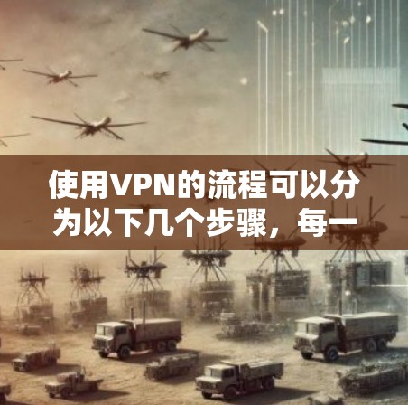 使用VPN的流程可以分为以下几个步骤，每一步骤都有具体的注意事项和操作方法