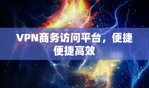 VPN商务访问平台，便捷便捷高效