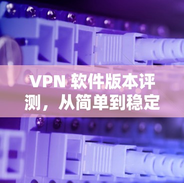VPN 软件版本评测，从简单到稳定的选择指南