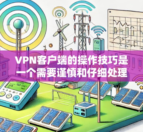 VPN客户端的操作技巧是一个需要谨慎和仔细处理的领域，尤其是对于那些希望保护自己的数据和安全的人。以下是详细的步骤和注意事项，帮助您更好地使用VPN客户端
