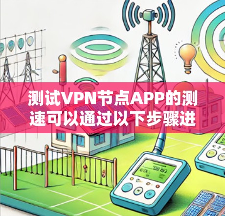测试VPN节点APP的测速可以通过以下步骤进行
