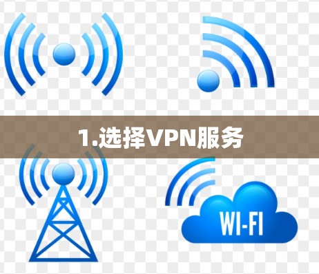 1.选择VPN服务