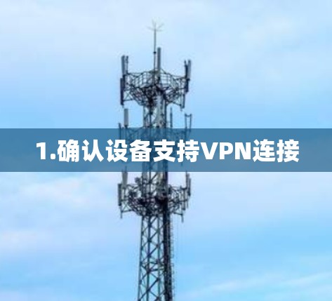 1.确认设备支持VPN连接